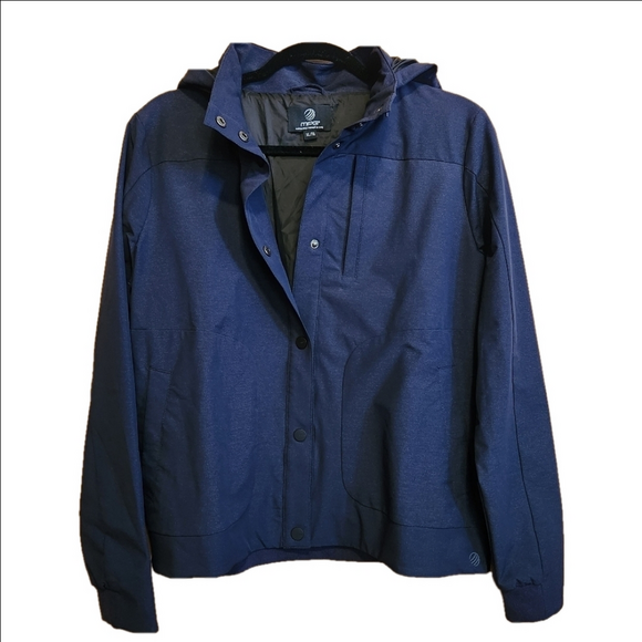 MPG SPORT WATER REPELLANT NAVY BLUE ACTIVE JACKET - XL - NWOT - Picture 1 of 11